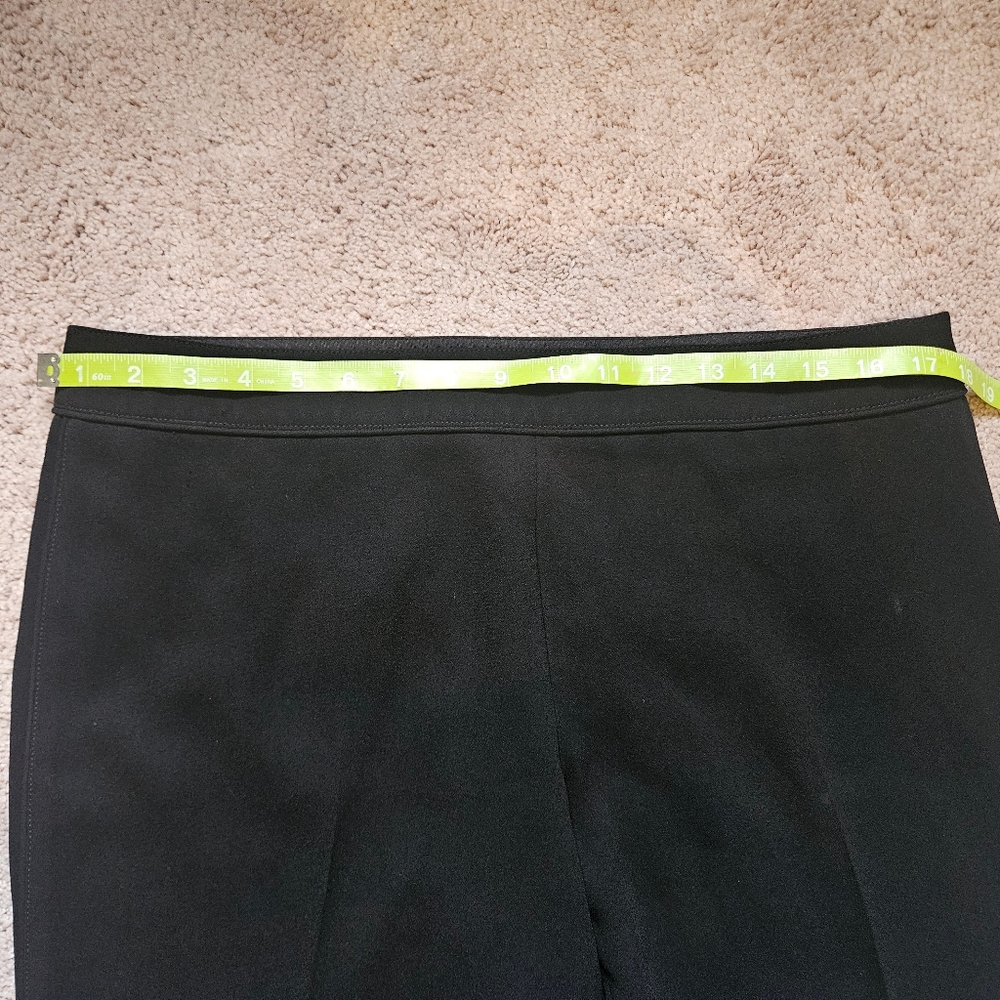 Anthropologie The Essential Pull On Trouser Womens Medium Black Pants - Picture 6 of 6